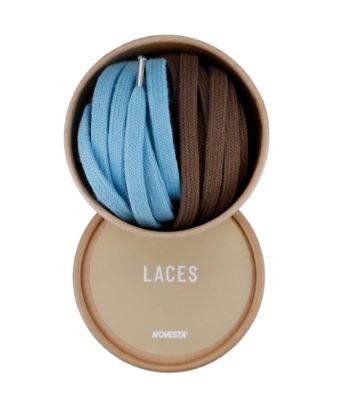 Imagen de COTTON LACES 40 BRWN/09 SKY BL