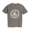 Picture of NOVESTA T-SHIRT BIKER GIRL WMN CHARCOAL