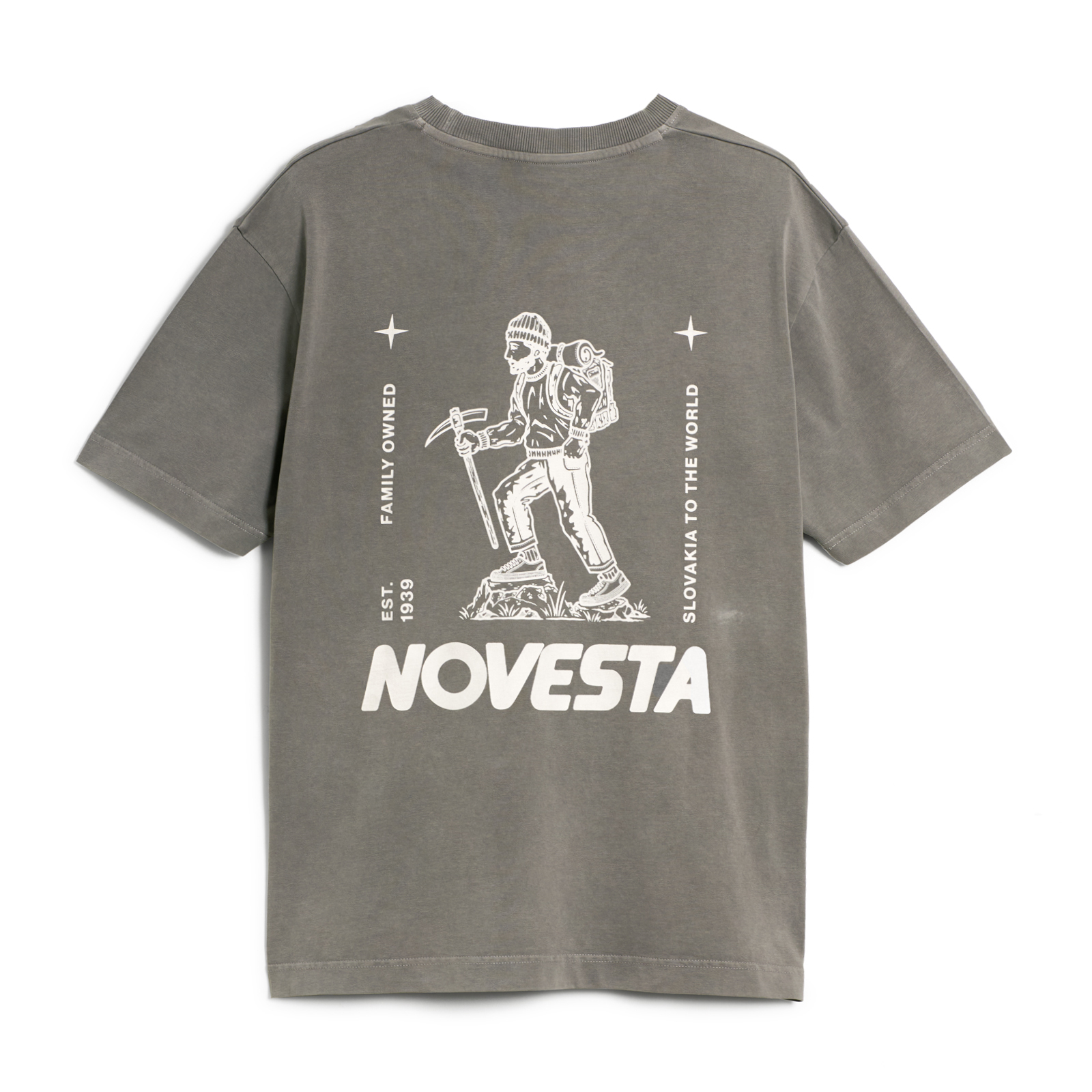 Image de NOVESTA T-SHIRT HIKER MEN CHARCOAL
