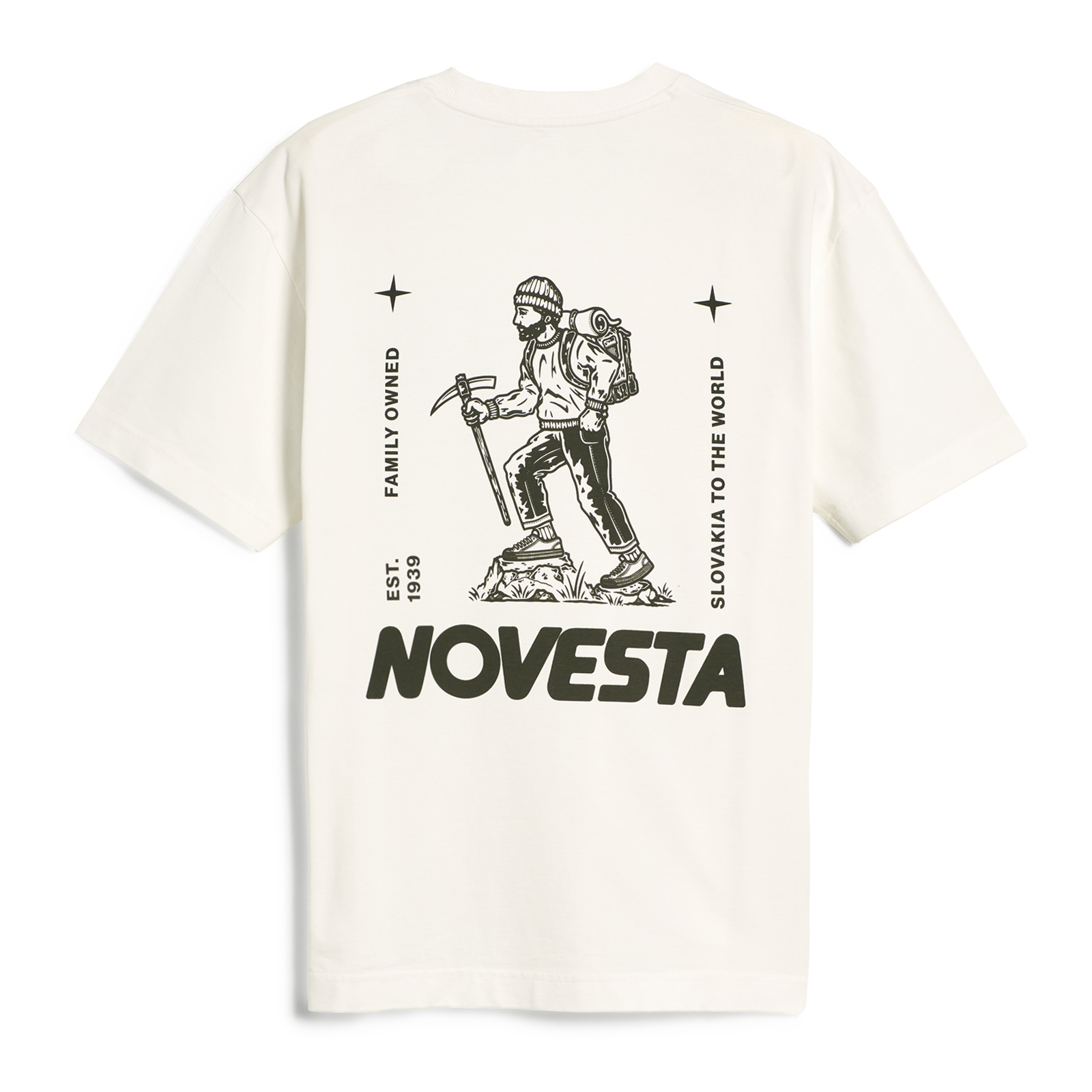 Picture of NOVESTA T-SHIRT HIKER MEN OFF WHITE