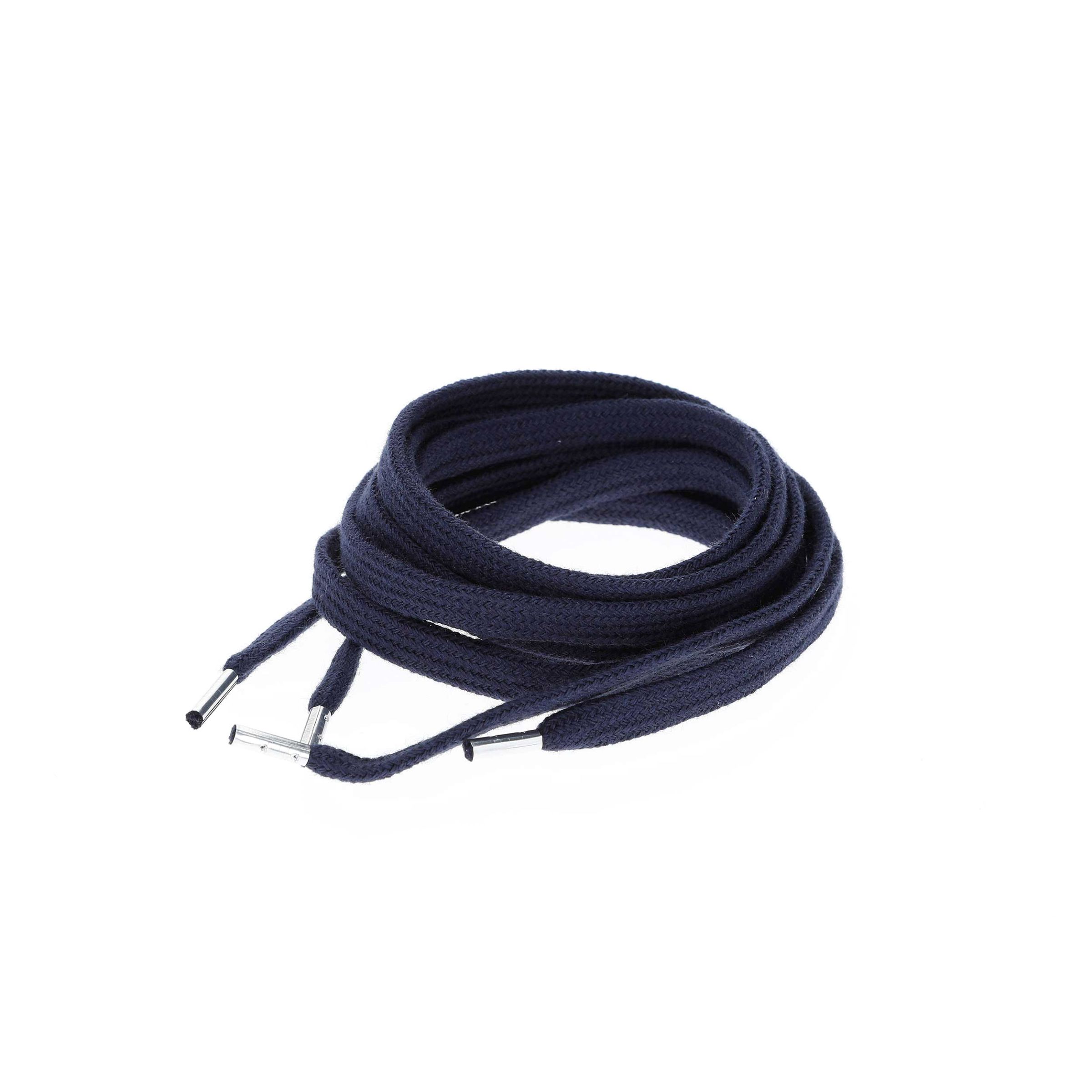 Picture of COTTON LACES 10 WHITE/27 NAVY